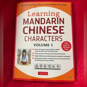 Learning Mandarin  Chinese characters book